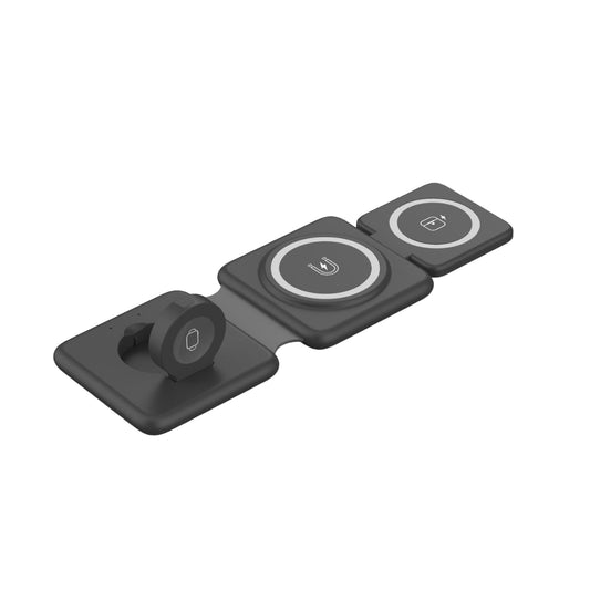 Folding Magnetic Wireless Charger 3-in-1